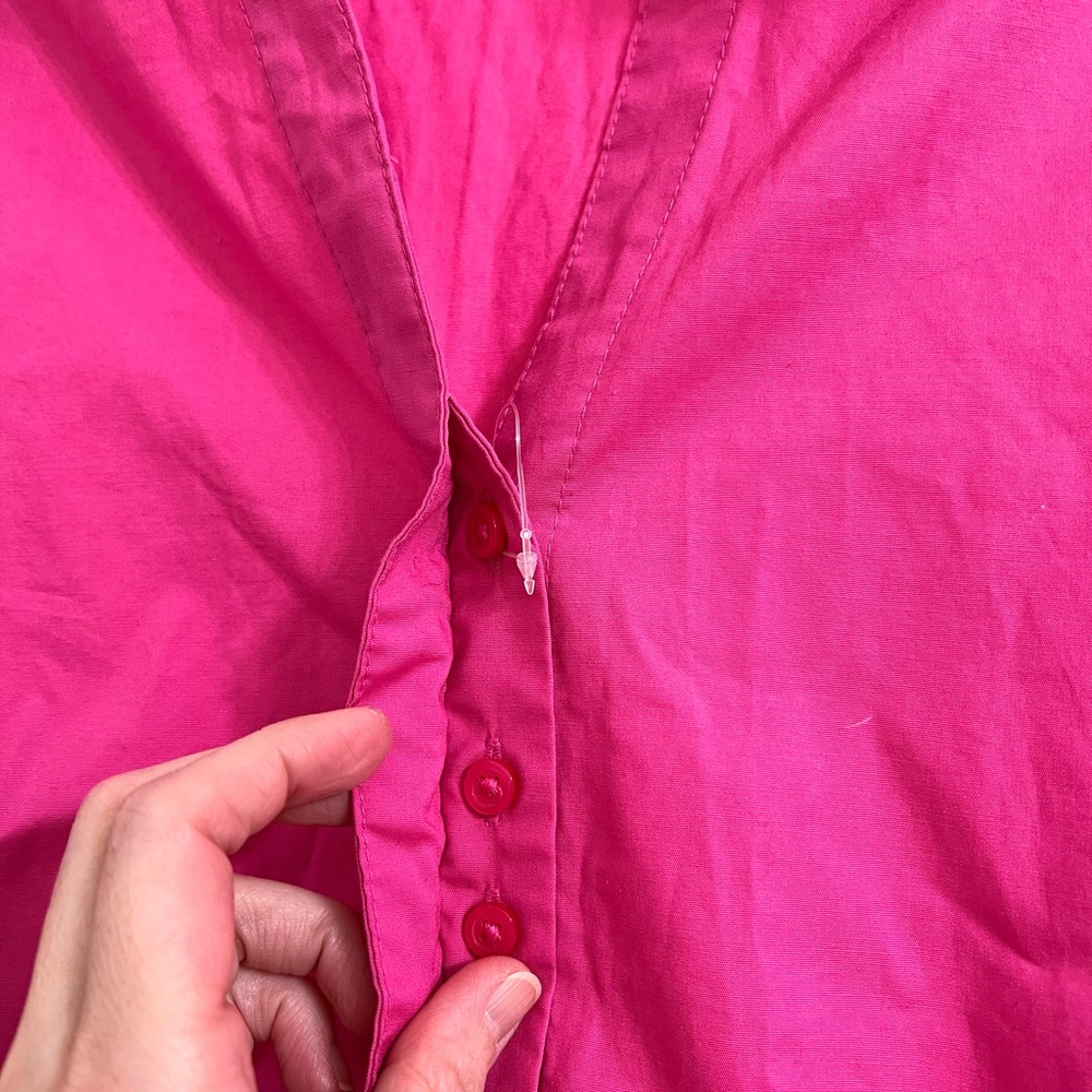 Lee Riders Button Down Pink Shirt Size XXL - Picture 4 of 8